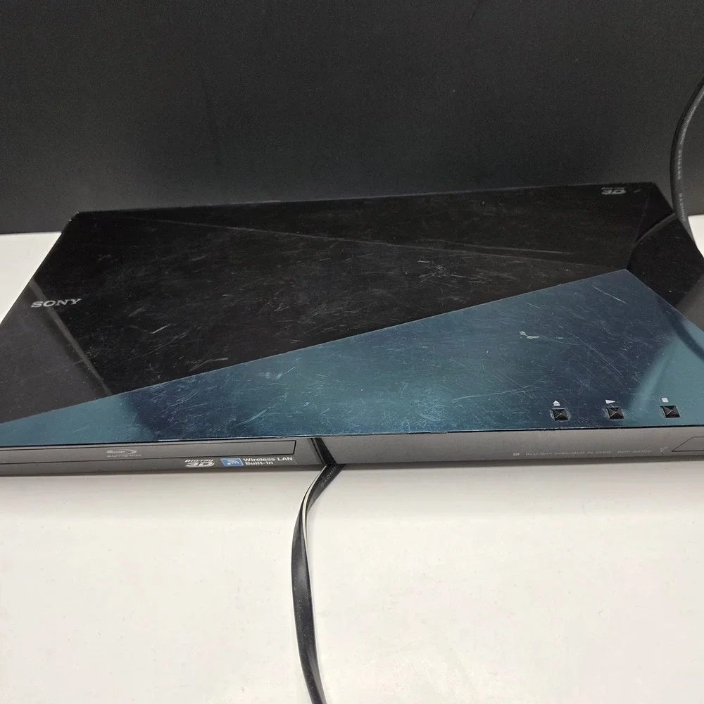 Sony Blu-ray Player BDP-S5100 3D Wi-Fi Streaming Black DVD Player No Remote